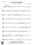 A Festive Fanfare: F Horn 1