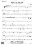 A Festive Fanfare: Optional Baritone T.C.