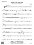 A Festive Fanfare: B-flat Trumpet 2