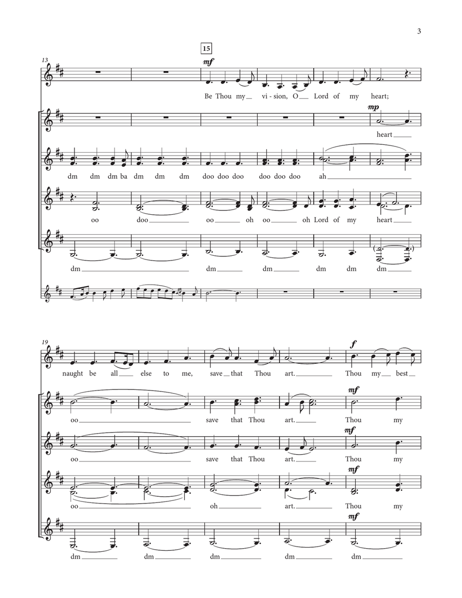 Be Thou My Vision Be Thou My Vision SSAA scores gallery preview page 3