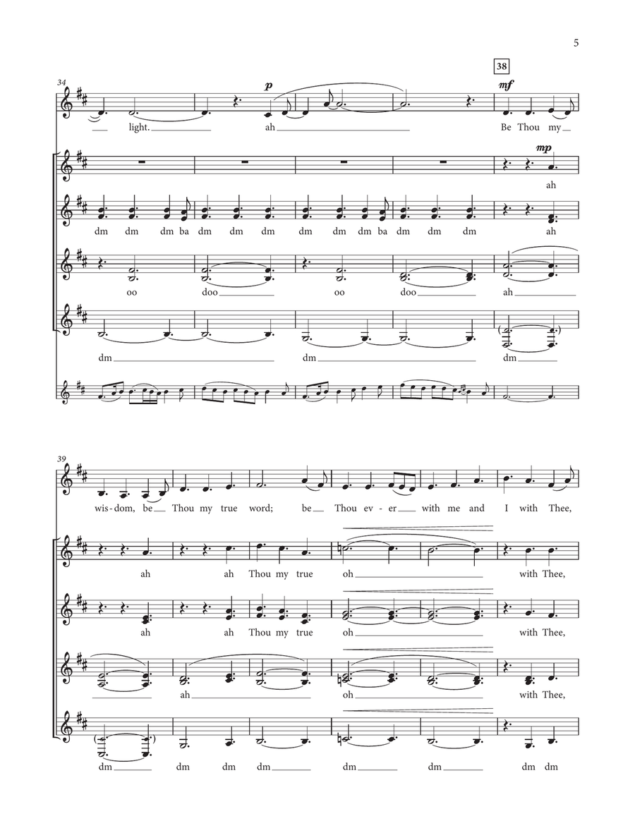 Be Thou My Vision Be Thou My Vision SSAA scores gallery preview page 5