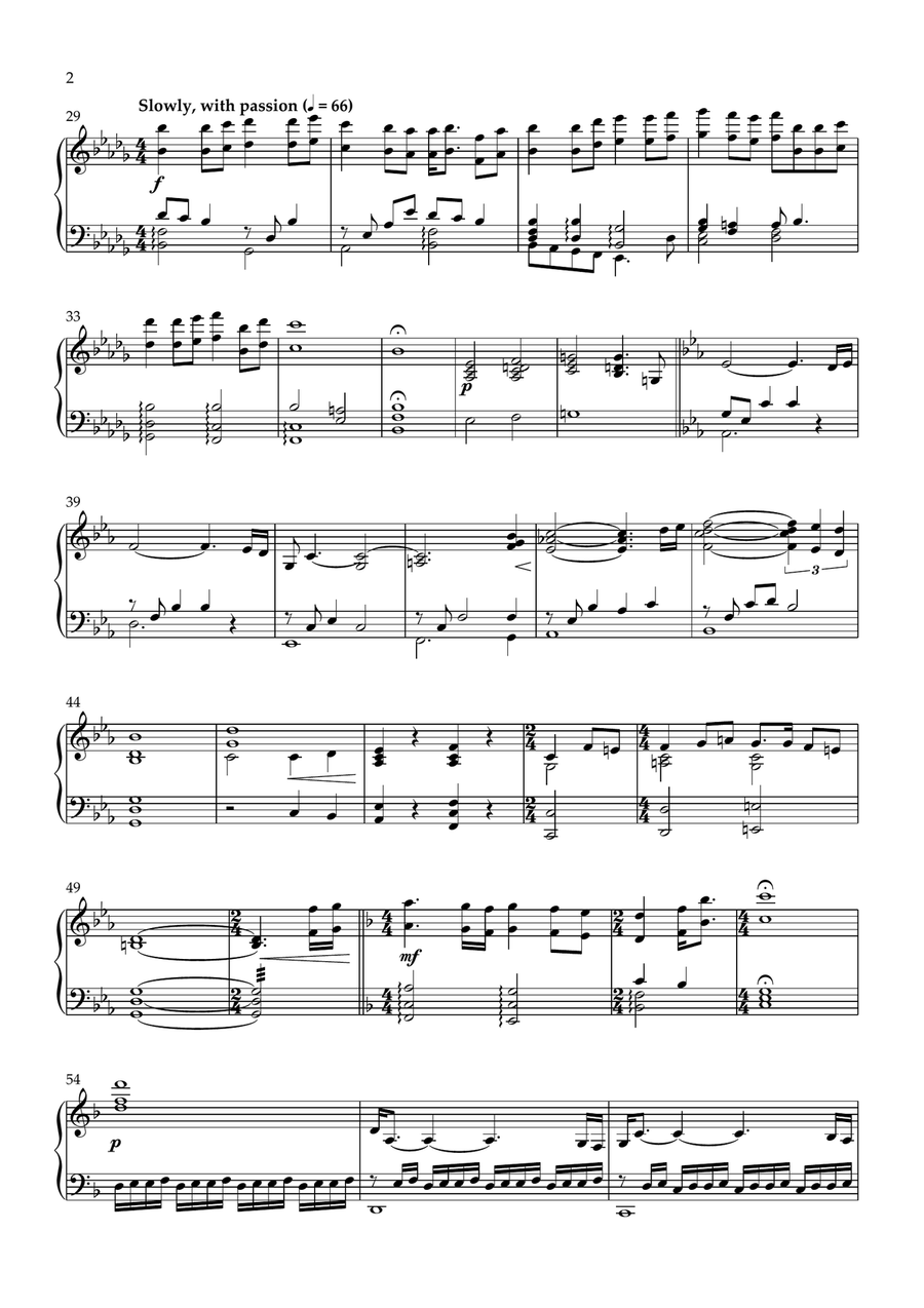 My Name Is Barbossa My Name Is Barbossa Piano Solo scores gallery preview page 2