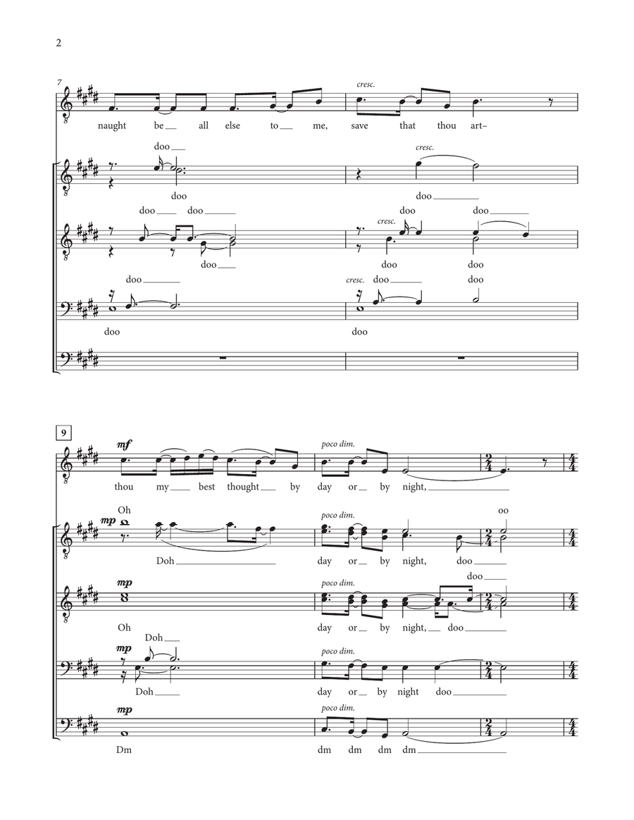 Be Thou My Vision Be Thou My Vision TTBB scores gallery preview page 4