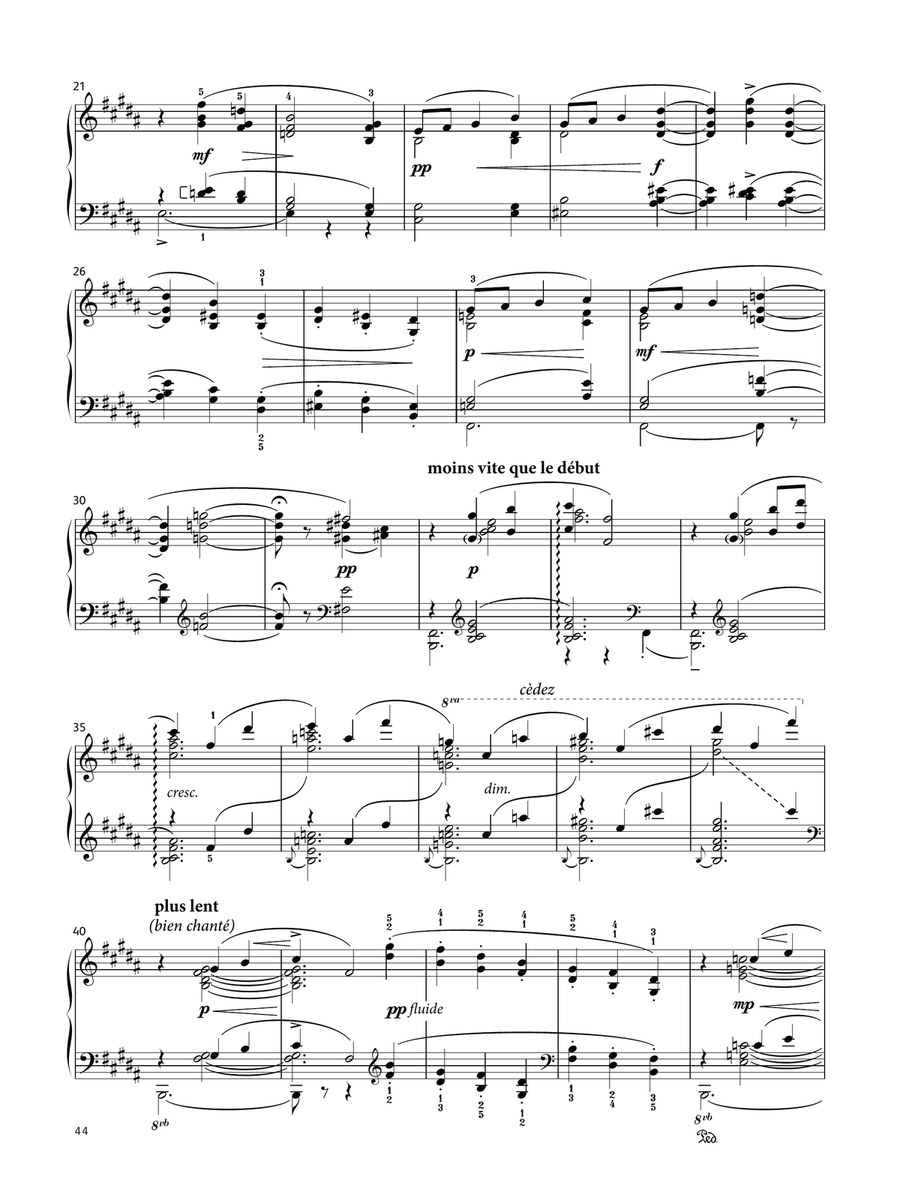 D'un jardin clair (LCME Piano 2018 Grade 7 List B) Piano Solo scores gallery preview page 2