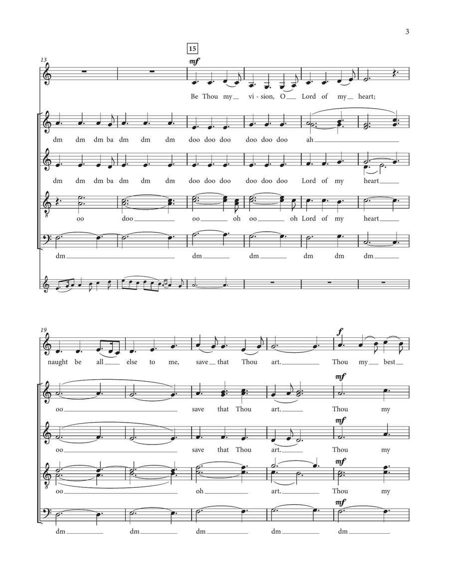 Be Thou My Vision Be Thou My Vision Divisi scores gallery preview page 3