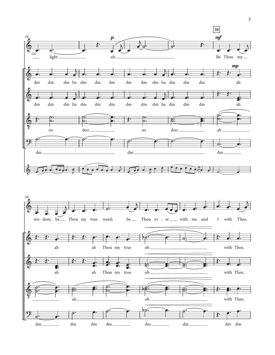 Be Thou My Vision Be Thou My Vision Divisi scores gallery preview page 5