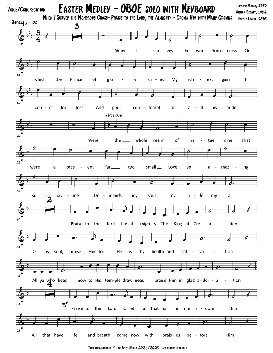 Easter Hymn Medley