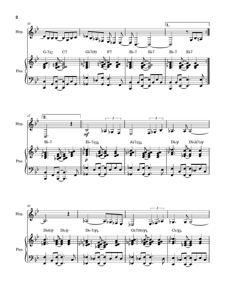 Wave Wave Harp scores gallery preview page 2