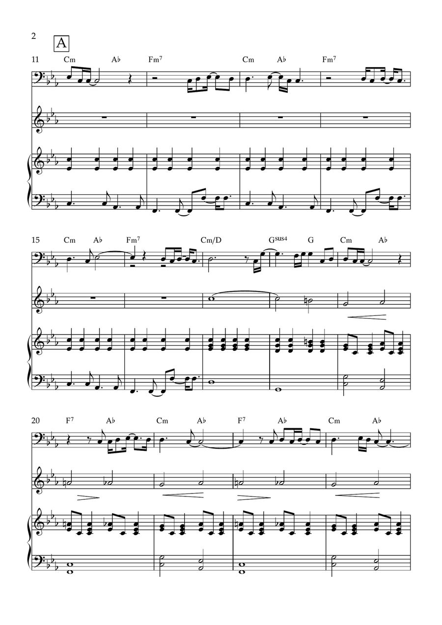 Skyfall Skyfall Trombone scores gallery preview page 2