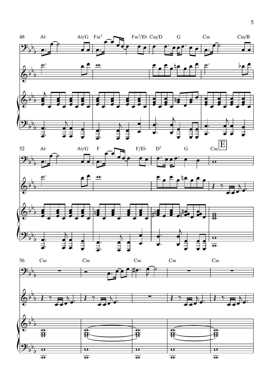 Skyfall Skyfall Trombone scores gallery preview page 5