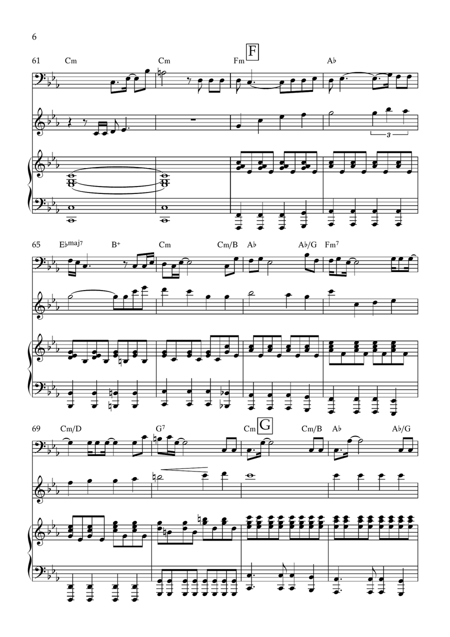 Skyfall Skyfall Trombone scores gallery preview page 6