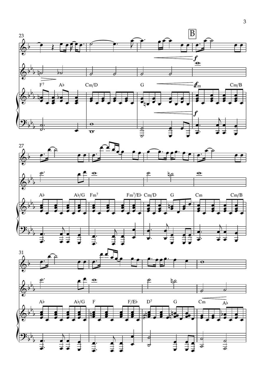 Skyfall Skyfall Tenor Saxophone scores gallery preview page 3