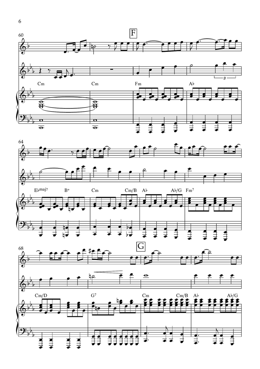 Skyfall Skyfall Tenor Saxophone scores gallery preview page 6