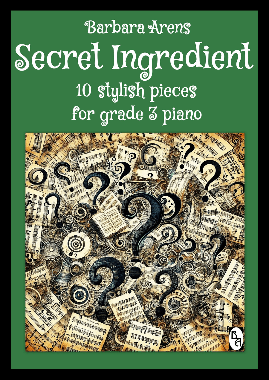 Secret Ingredient - 10 stylish pieces for grade 3 piano Piano Method scores gallery preview page 1