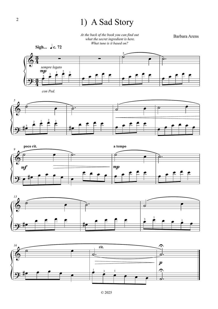 Secret Ingredient - 10 stylish pieces for grade 3 piano Piano Method scores gallery preview page 5