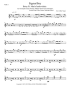Sigma Boy String Quartet scores gallery preview page 3