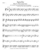 Sigma Boy String Quartet scores gallery preview page 5