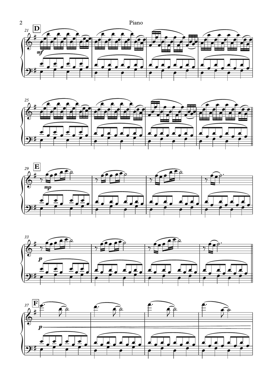 Comptine D'un Autre Été: L'après-Midi Violin Solo scores gallery preview page 3