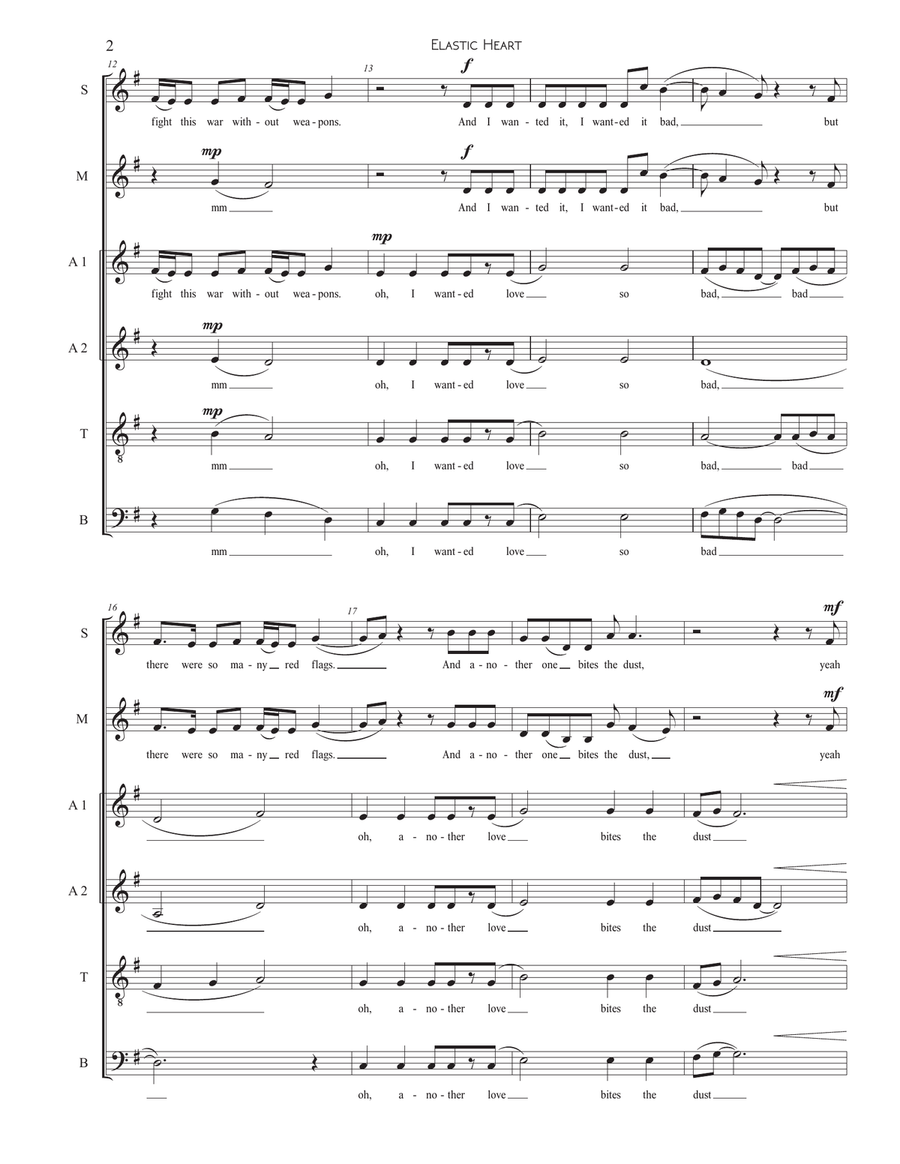 Elastic Heart Divisi scores gallery preview page 2
