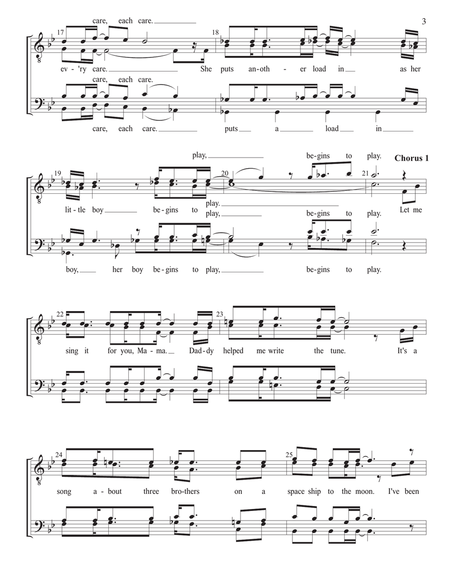 Let Me Sing It For You, Mama TTBB scores gallery preview page 3