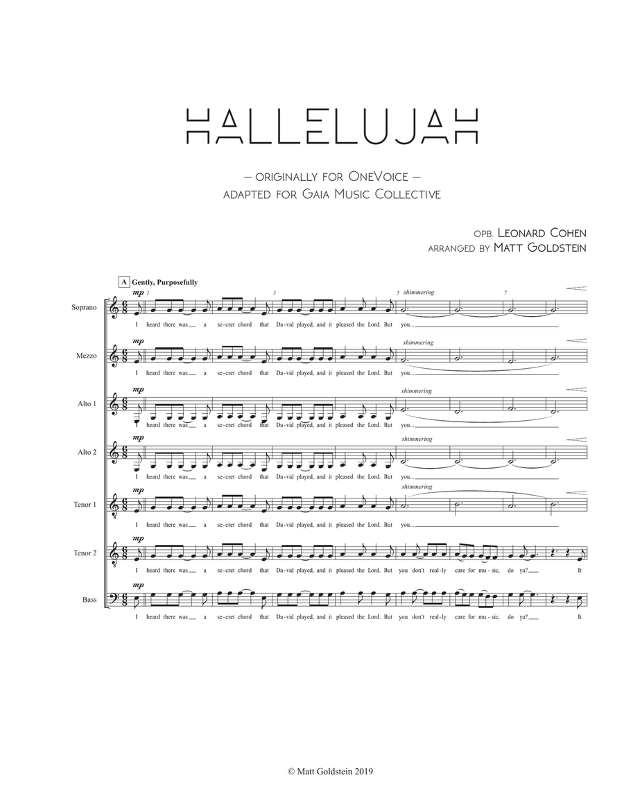 Hallelujah Divisi scores gallery preview page 1