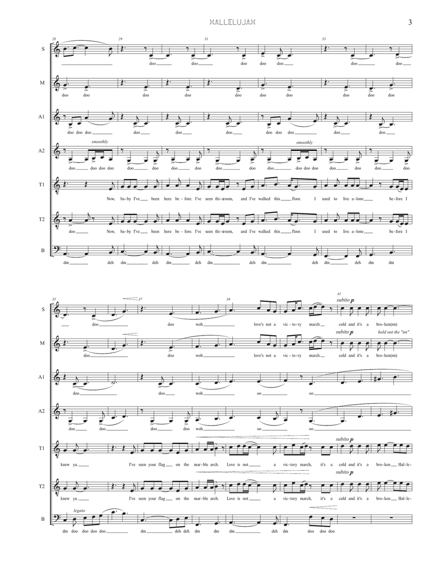 Hallelujah Divisi scores gallery preview page 3