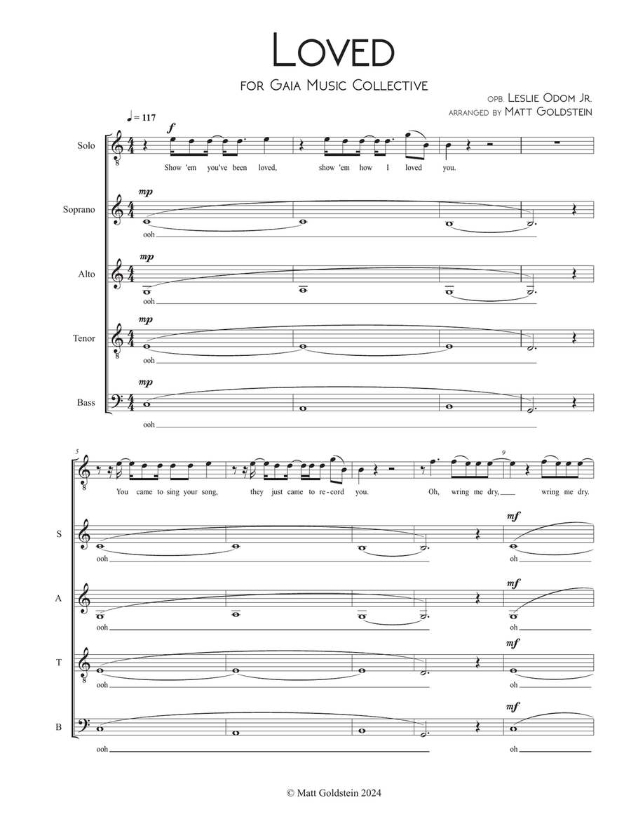 Loved Divisi scores gallery preview page 1