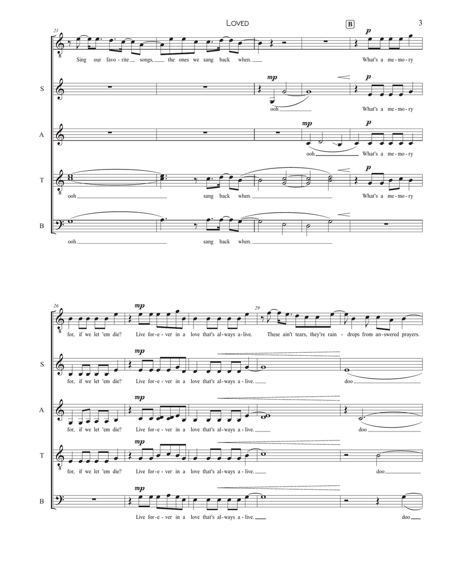 Loved Divisi scores gallery preview page 3