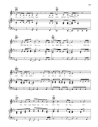 What Do You Say Piano, Vocal, Guitar scores gallery preview page 4
