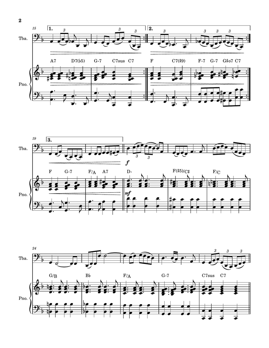 Baby Grand Piano scores gallery preview page 2