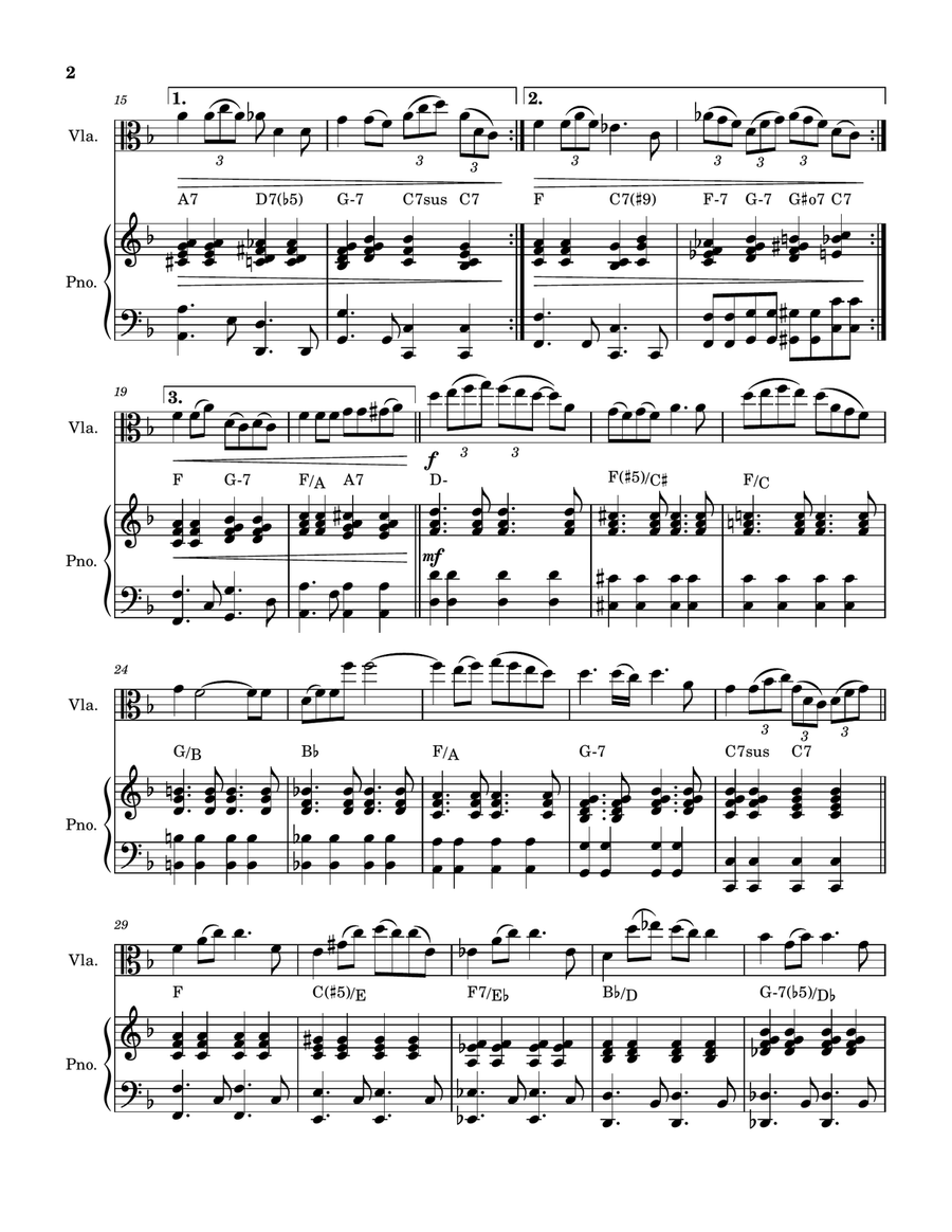 Baby Grand Viola scores gallery preview page 2