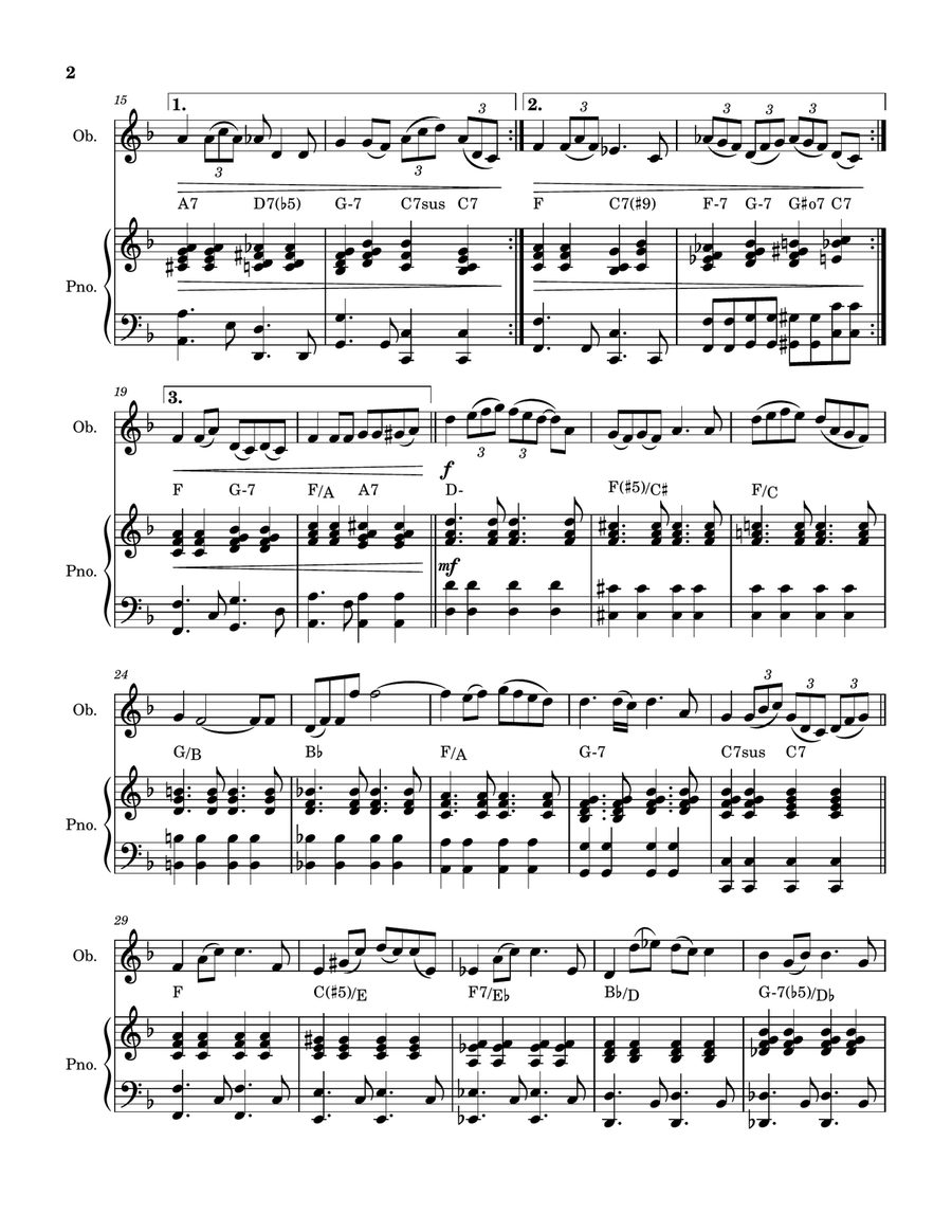 Baby Grand Piano scores gallery preview page 2