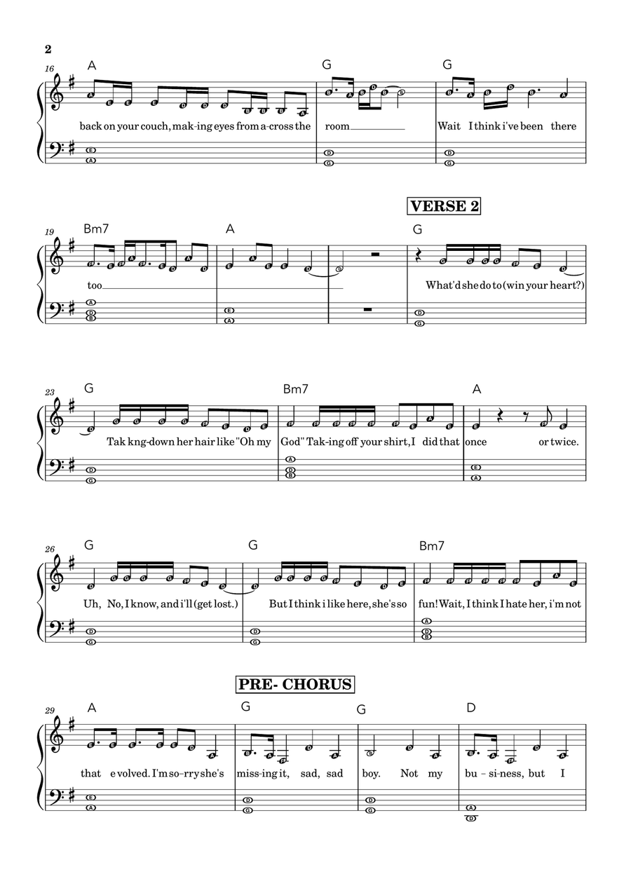 That's So True Easy Piano scores gallery preview page 2