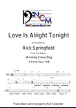 Love Is Alright Tonight