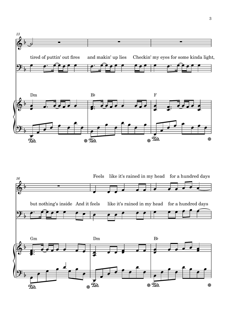 Good Things Go Good Things Go Piano, Vocal scores gallery preview page 3