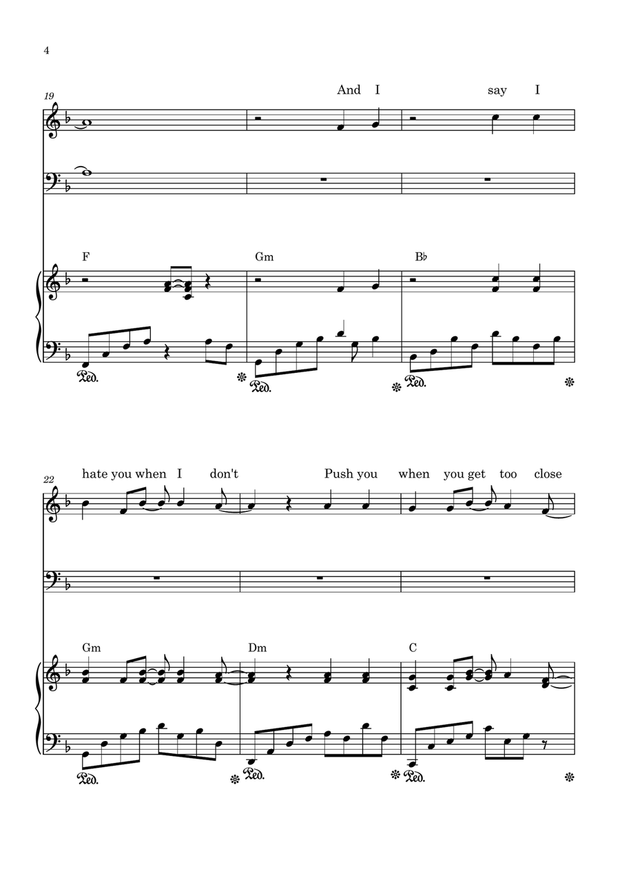 Good Things Go Good Things Go Piano, Vocal scores gallery preview page 4