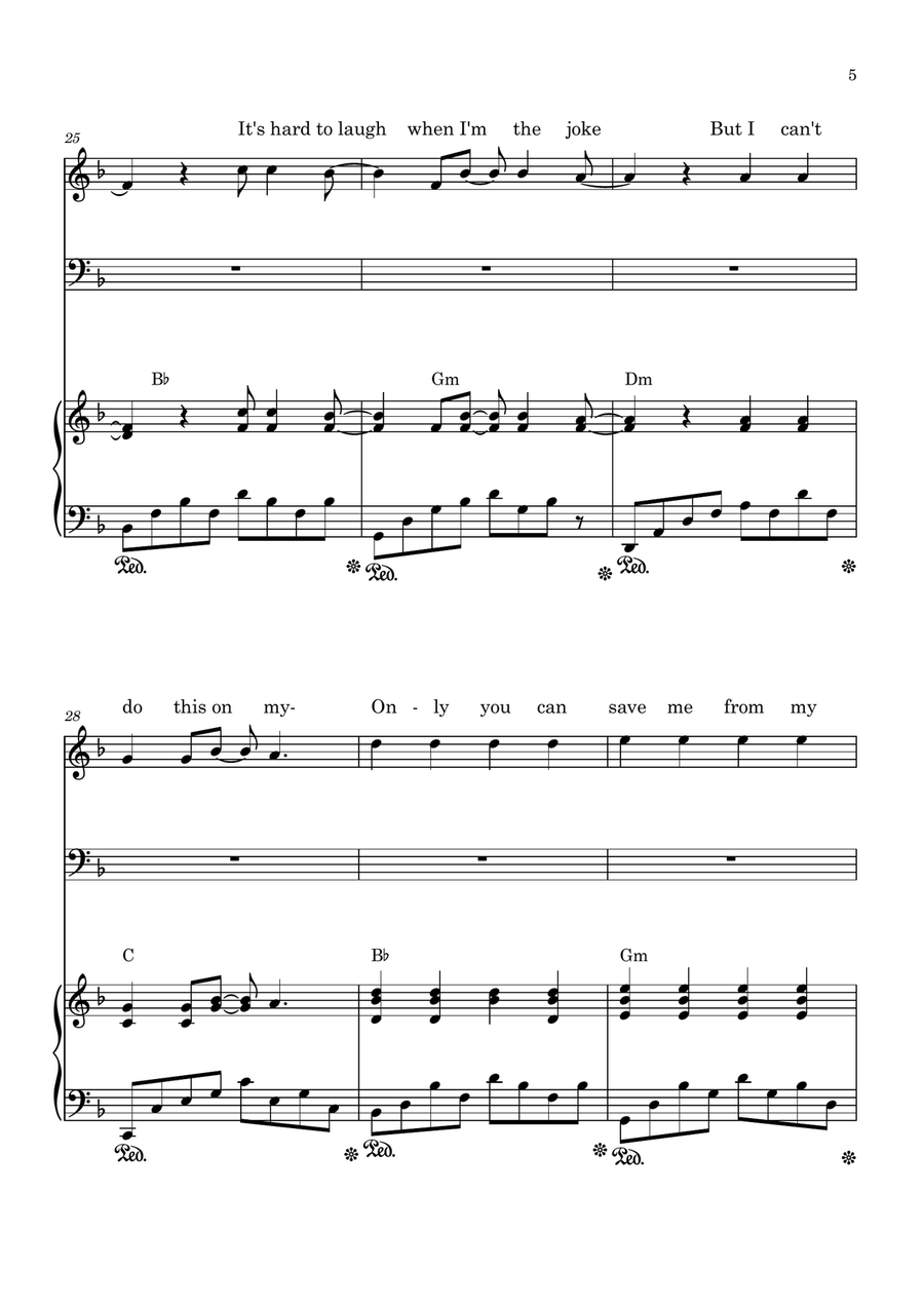 Good Things Go Good Things Go Piano, Vocal scores gallery preview page 5