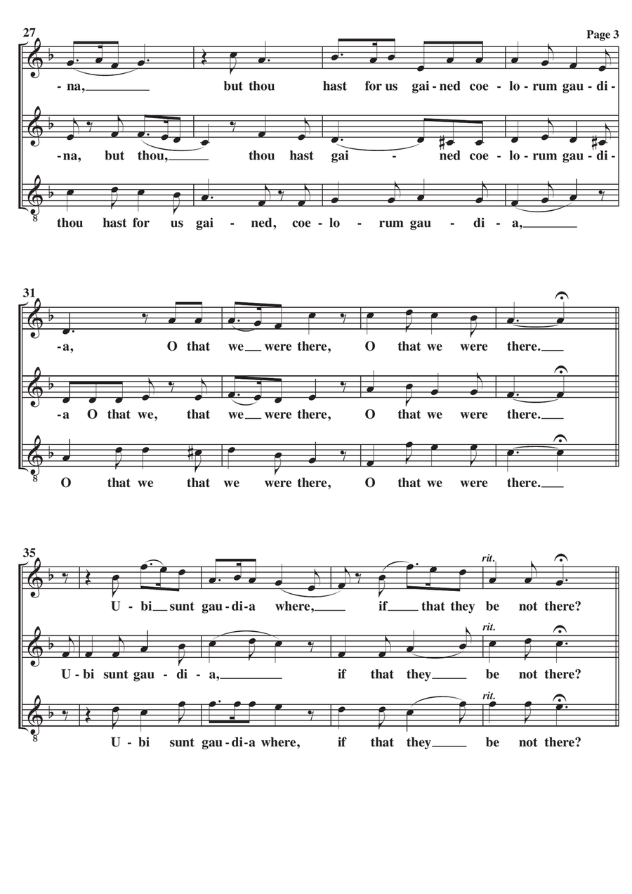 In Dulci Jubilo A Cappella SAT SAT scores gallery preview page 3