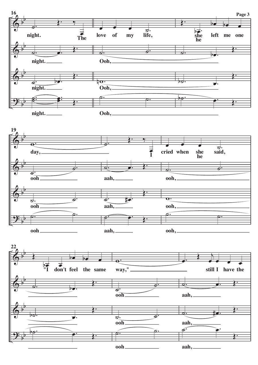 The Warmth Of The Sun The Warmth Of The Sun 3-Part scores gallery preview page 3