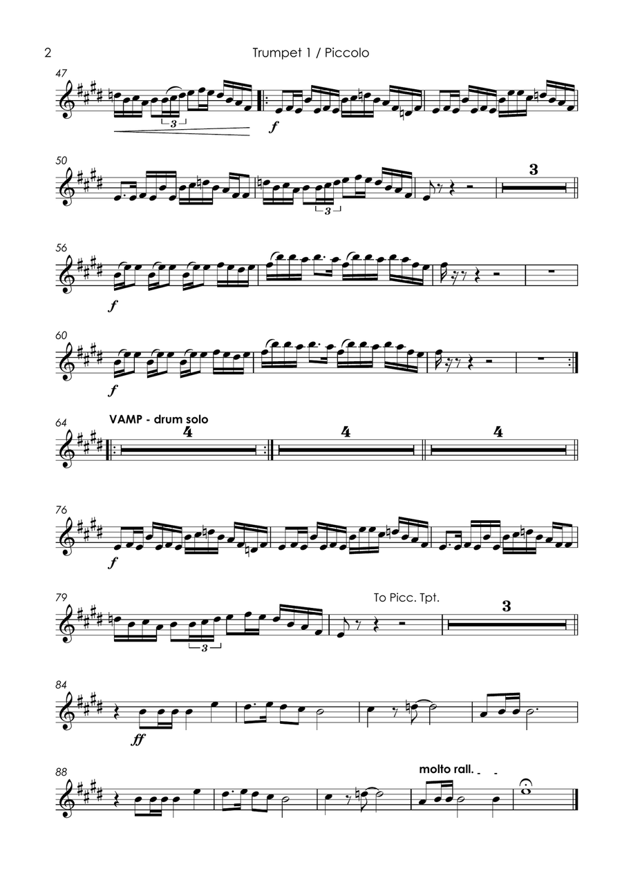 Toss The Feathers Brass Ensemble scores gallery preview page 4