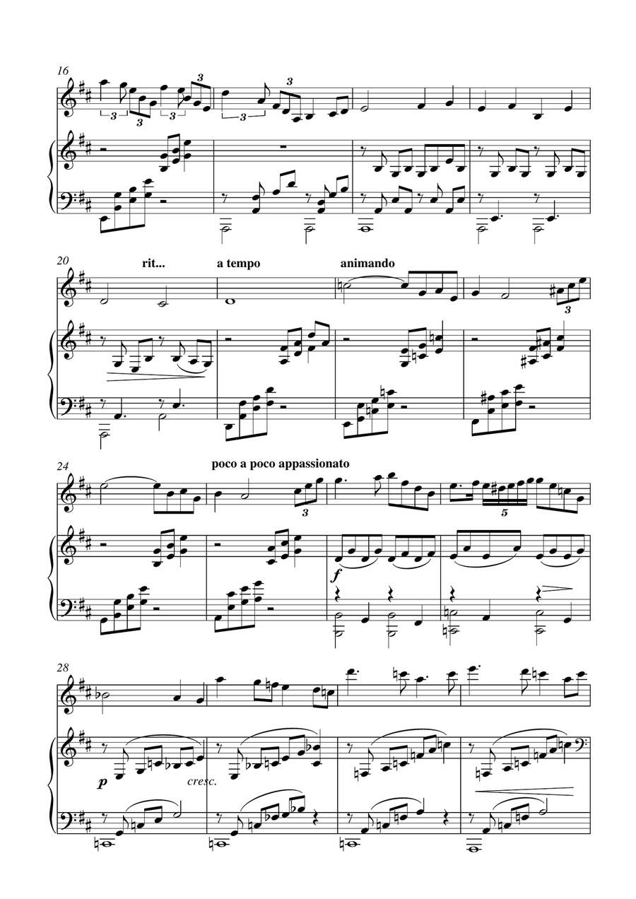 Meditation from Thais by jules Massenet for Easy violin Violin Solo scores gallery preview page 2