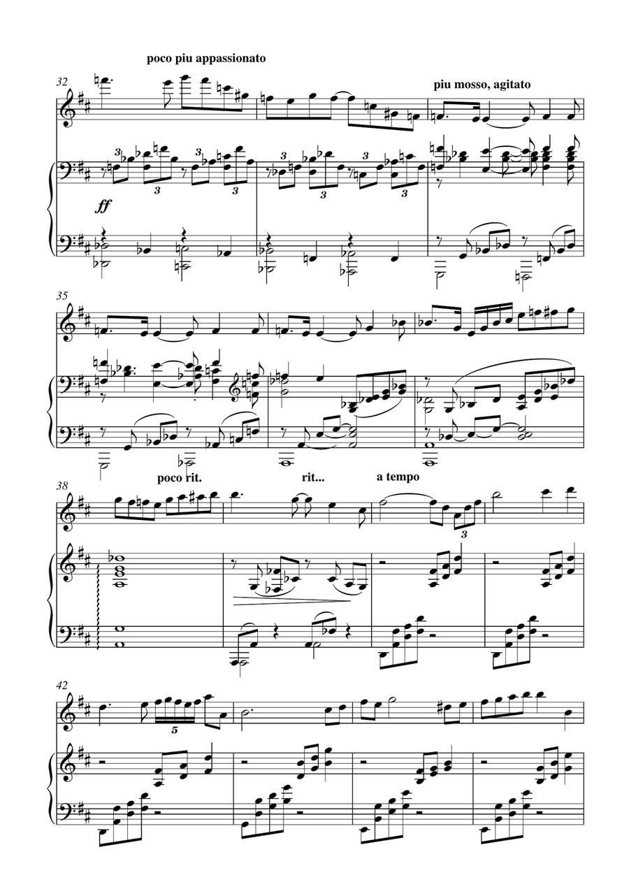 Meditation from Thais by jules Massenet for Easy violin Violin Solo scores gallery preview page 3