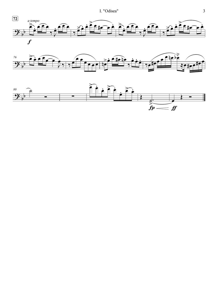 Odisea String Orchestra scores gallery preview page 3