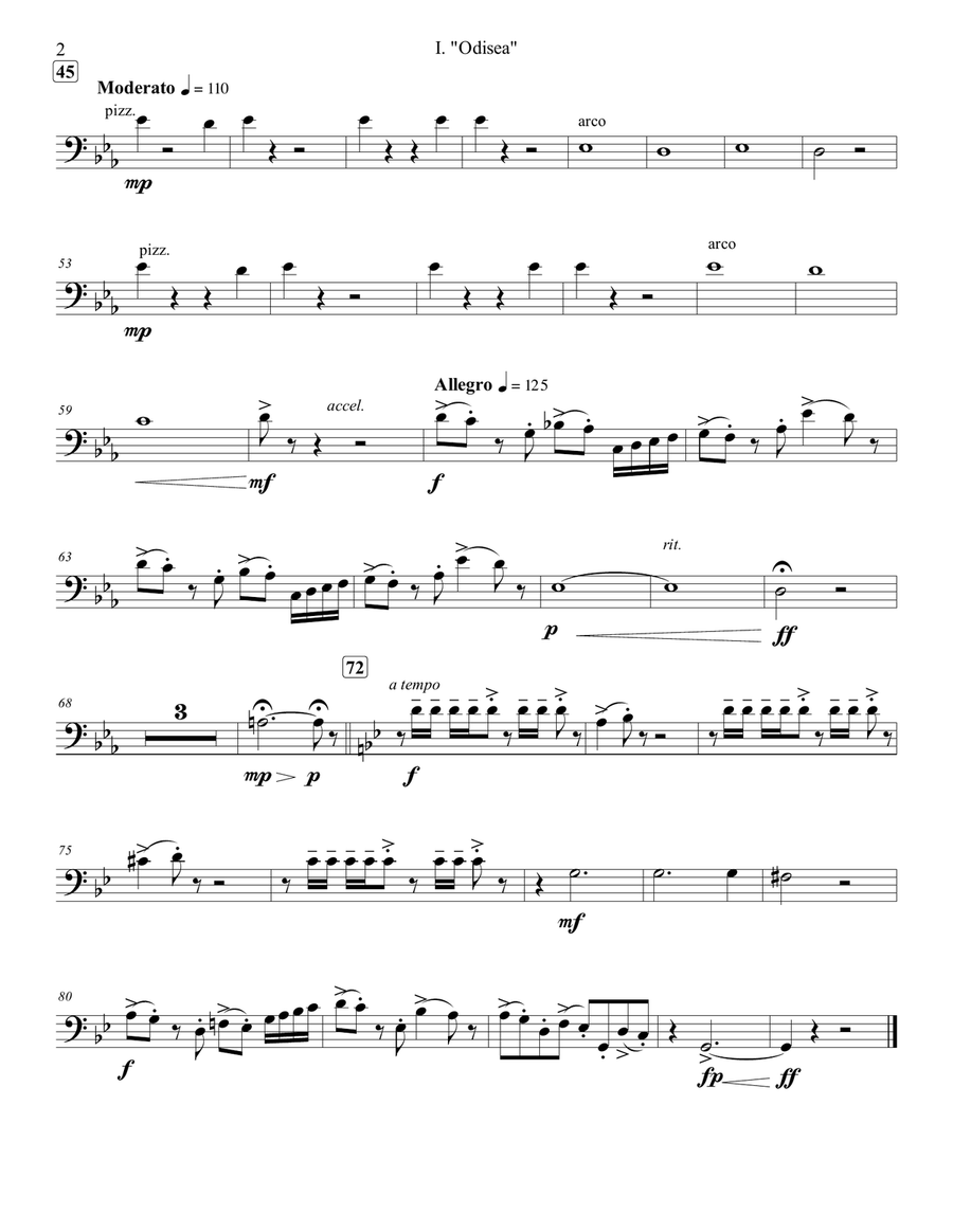 Odisea String Orchestra scores gallery preview page 5