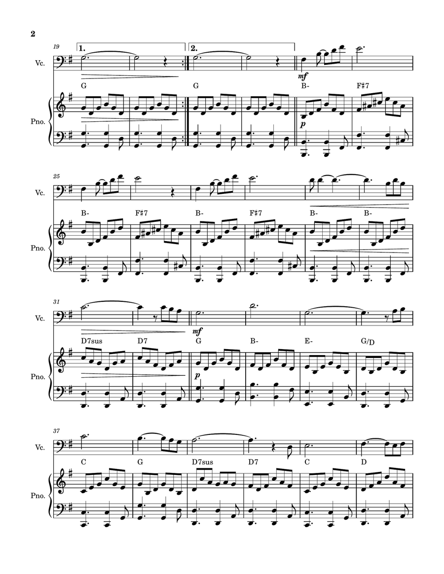 Can't Help Falling In Love Piano scores gallery preview page 2
