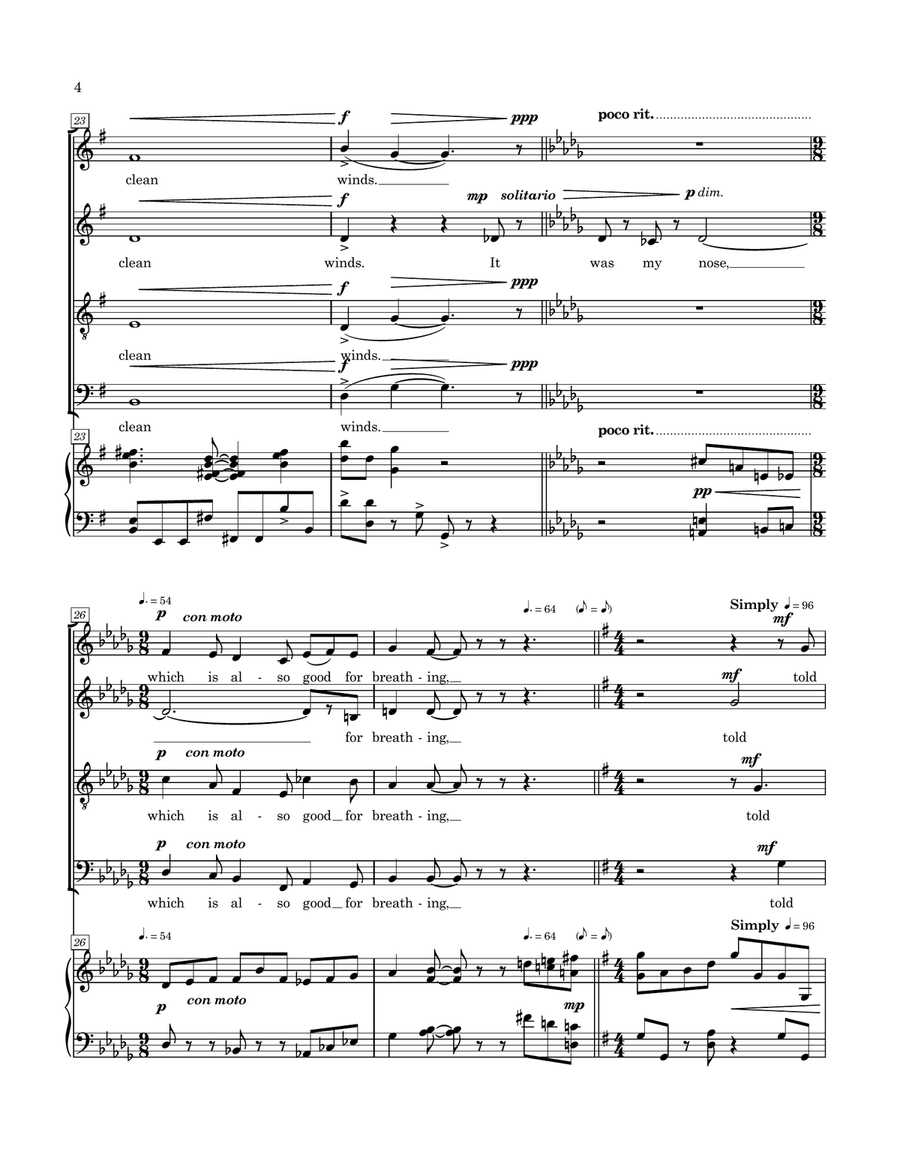 As In As In Piano, Vocal scores gallery preview page 6