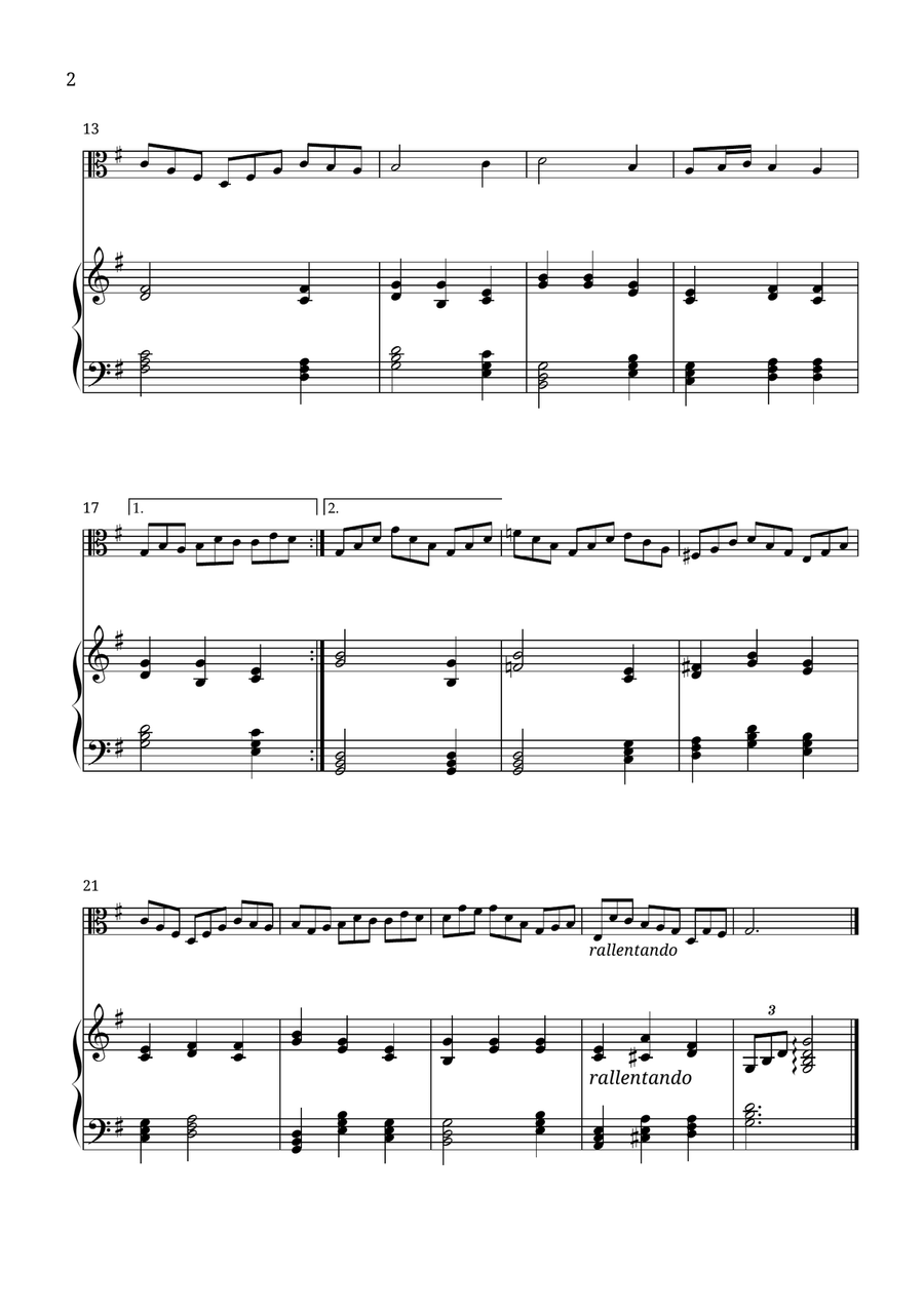 Jesu, Joy of Man's Desiring Viola scores gallery preview page 2