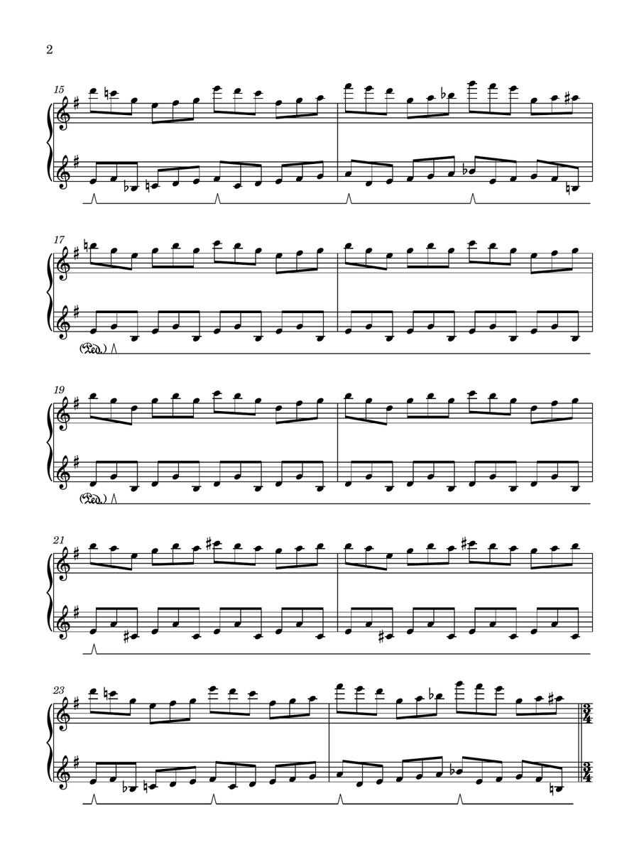 Ethereal Gaze Piano Solo scores gallery preview page 2