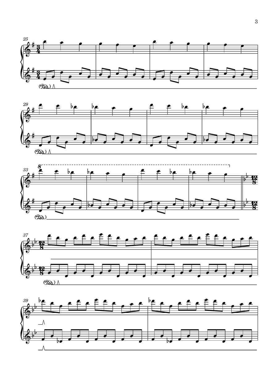 Ethereal Gaze Piano Solo scores gallery preview page 3