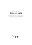 Elpís efé kaká, for Clarinet